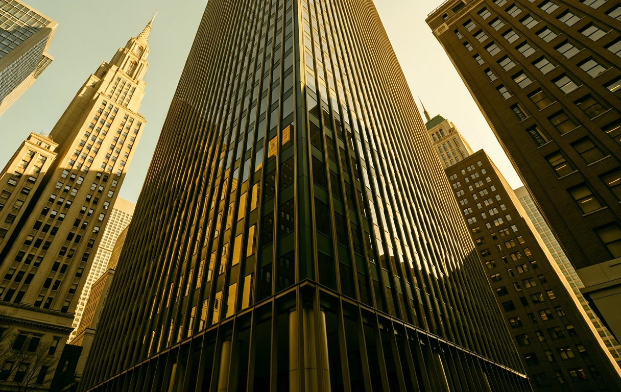 Atmospheric Manhattan Architecture